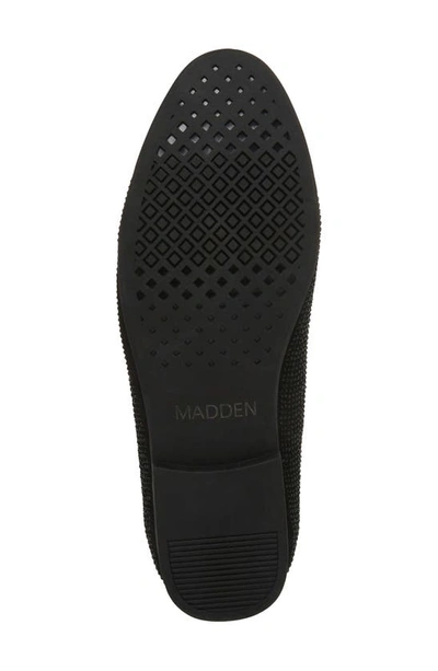 Shop Madden Rhinestone Loafer In Black Glitter