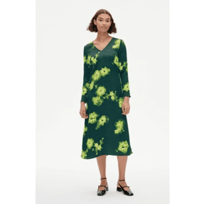 Shop Baum Und Pferdgarten Amilo Green Margot Flower Dress