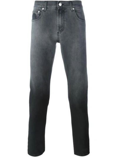 Shop Alexander Mcqueen Degrade Slim Fit Jeans - Black