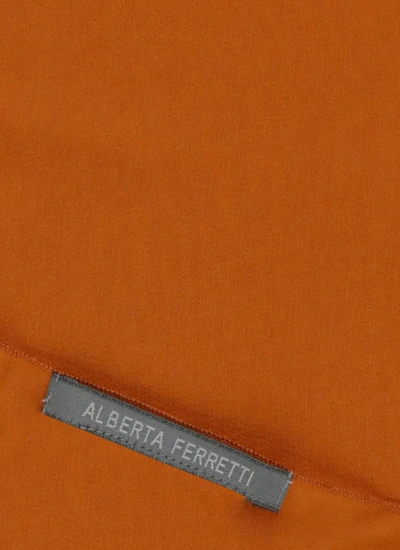 Shop Alberta Ferretti Scarfs Orange