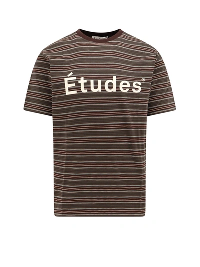 Shop Etudes Studio Études T-shirt In Brown