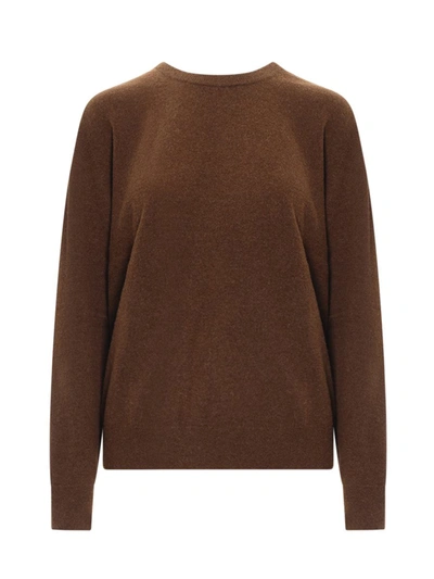 Shop Lemaire Sweater In Brown