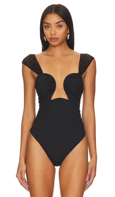 Shop Free People X Revolve Double Take Bodysuit In Black