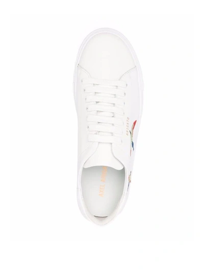 Shop Axel Arigato Clean 90 Bee Bird Sneakers In White