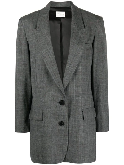 Shop Isabel Marant Étoile Precious Jacket Clothing In Grey