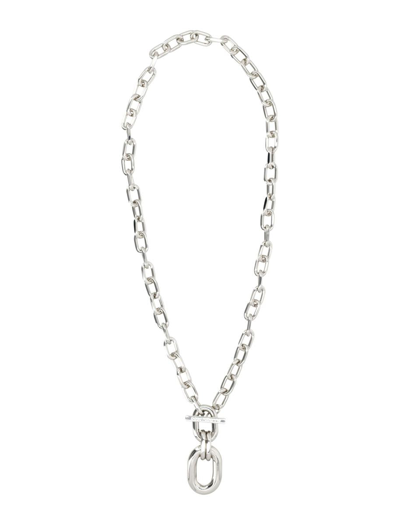 Shop Paco Rabanne Xl Link Pendant In Silver