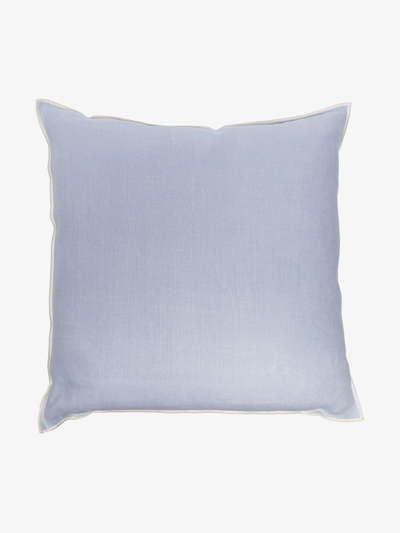 Shop Hay Square-shaped Cushion In Blue