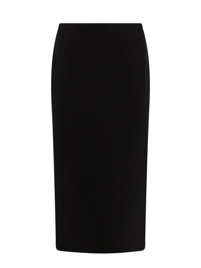 Shop Valentino Skirt In Black