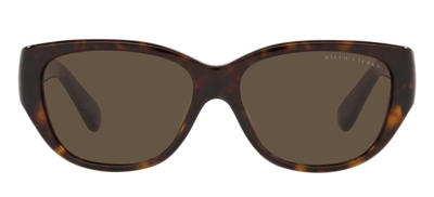 Shop Ralph Lauren Eyewear Pillow Frame Sunglasses In Multi