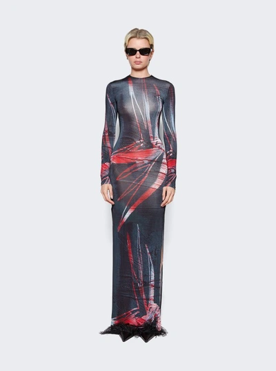 Shop Louisa Ballou High Tide Dress In Black