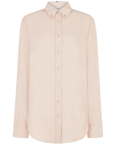 Shop Serena Bute Button Down Shirt - Pale Pink