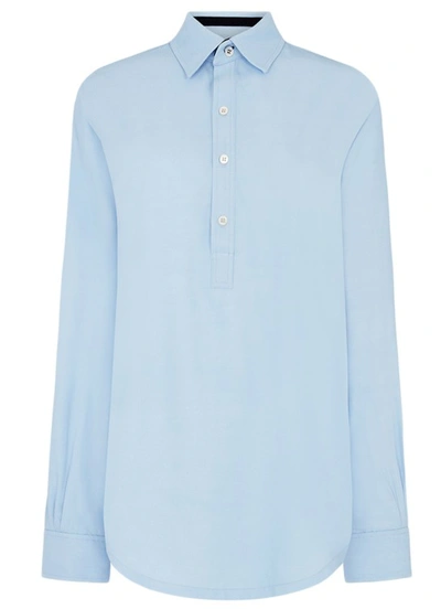 Shop Serena Bute George Shirt - Sky Blue