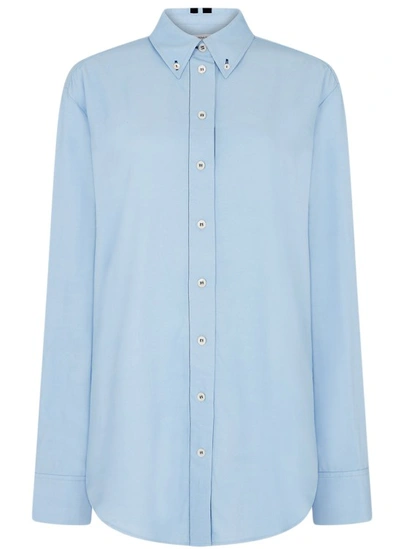 Shop Serena Bute Button Down Shirt - Sky Blue