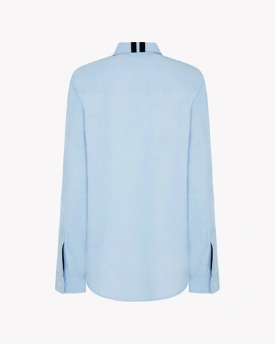 Shop Serena Bute Button Down Shirt - Sky Blue