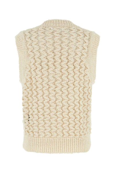 Shop Isabel Marant Knitwear In White