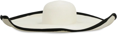 Shop Max Mara Robert Wide-brimmed Hat In White
