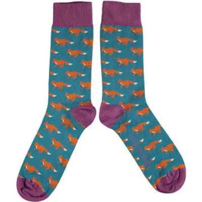 Shop Catherine Tough 4-7 Lambswool Ankle Socks Fox Teal