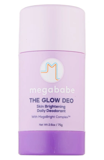 Shop Megababe The Glow Deo Daily Deodorant, 2.6 oz In Purple