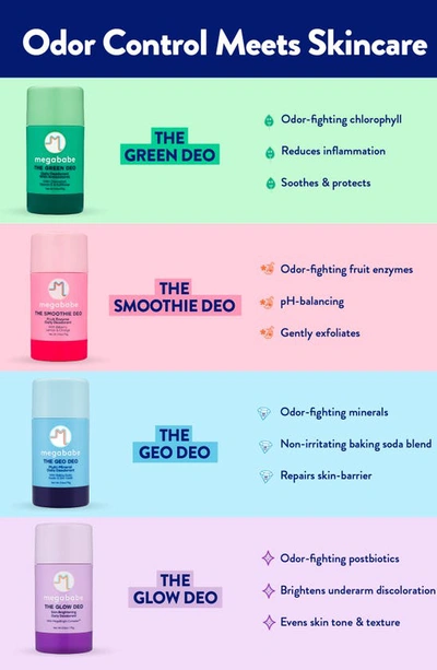Megababe The Glow Deo Daily Deodorant In Purple