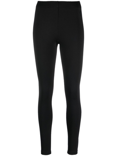 Shop Moncler Base Layer Leggings - Women's - Polyester/elastane In Black