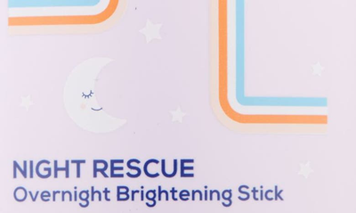 Shop Megababe Night Rescue Overnight Brightening Stick, 2.12 oz In Purple