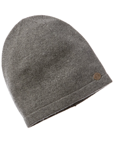 Shop Bruno Magli Jersey Slouch Cashmere Hat In Grey