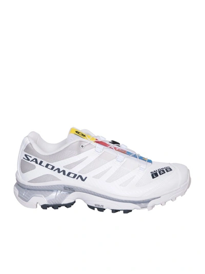 Shop Salomon White Trail Running Sneakers