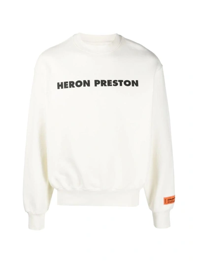 Shop Heron Preston This Is Not Logo Sweatshirt In White