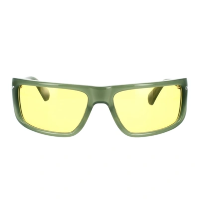Off-white Sunglasses In Green