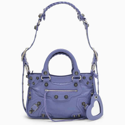 Shop Balenciaga Mauve Neo Cagole Small Tote Bag Women In Purple