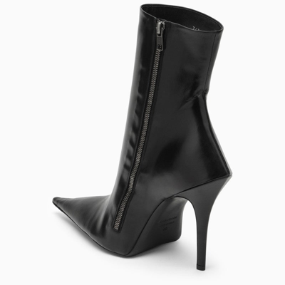 Shop Balenciaga Witch 110 Mm Black Leather Boots Women