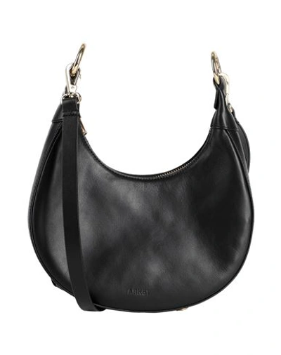 Shop Arket Woman Cross-body Bag Black Size - Soft Leather