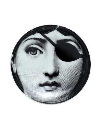Shop Fornasetti Tema E Variazioni N°1 Small Object For Home Black Size - Porcelain