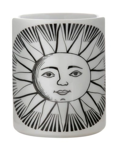 Shop Fornasetti Sole Small Object For Home White Size - Porcelain