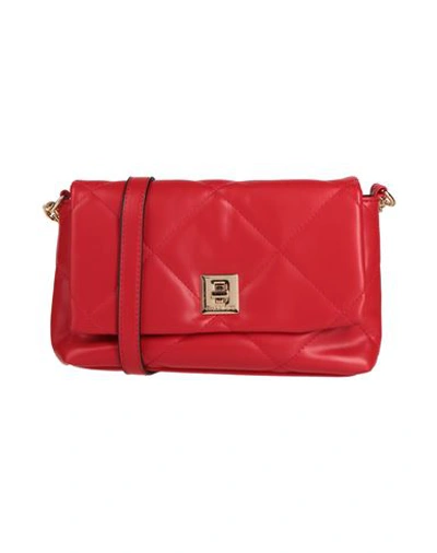 Shop Baldinini Woman Cross-body Bag Red Size - Polyurethane