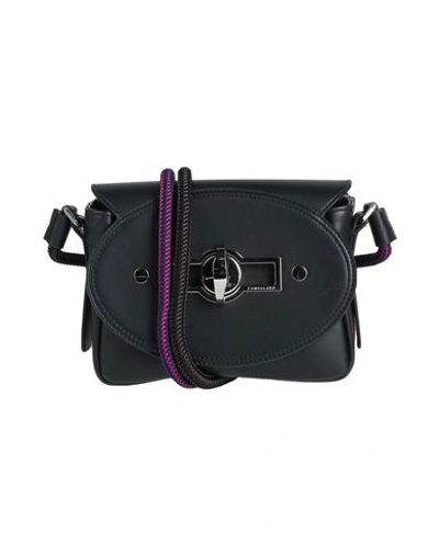 Shop Zanellato Woman Cross-body Bag Black Size - Textile Fibers