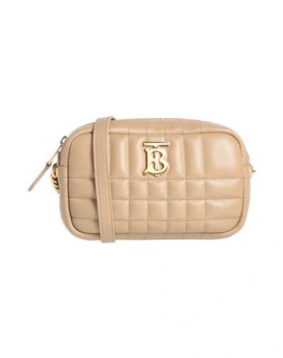 Burberry Woman Cross-body Bag Light Brown Size - Soft Leather In Beige