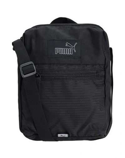Shop Puma Evoess Portable Cross-body Bag Black Size - Polyester