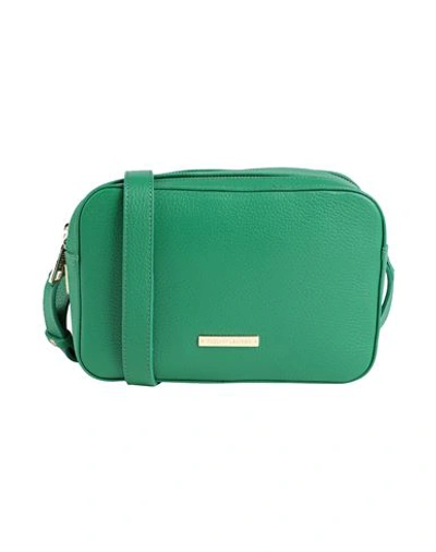 Tuscany Leather Woman Cross-body Bag Green Size - Soft Leather In Green