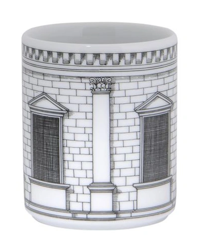 Shop Fornasetti Architettura Small Object For Home White Size - Porcelain
