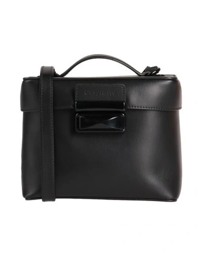 Shop Gia Rhw Gia / Rhw Woman Cross-body Bag Black Size - Soft Leather