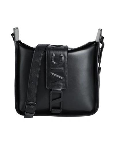 Shop Vic Matie Vic Matiē Woman Cross-body Bag Black Size - Soft Leather