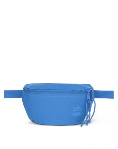 Shop Eastpak Springer Belt Bag Azure Size - Polyester In Blue