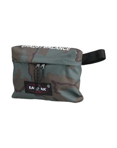 Shop Eastpak Man Belt Bag Military Green Size - Polyester