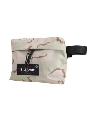 Shop Eastpak Man Belt Bag Beige Size - Polyester