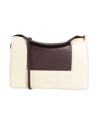 Shop Wandler Woman Cross-body Bag Off White Size - Soft Leather