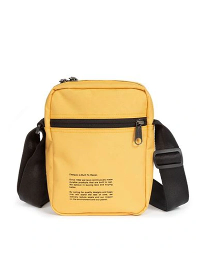 Shop Eastpak The One Cross-body Bag Ocher Size - Polyester In Yellow