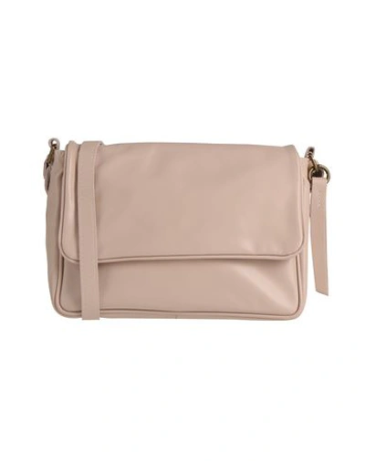 Shop Corsia Woman Cross-body Bag Blush Size - Soft Leather In Pink