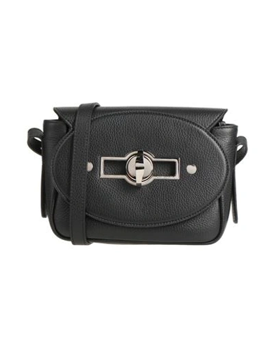 Shop Zanellato Woman Cross-body Bag Black Size - Soft Leather