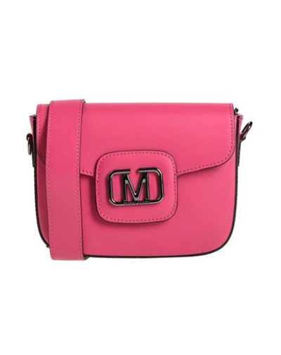 Shop Marc Ellis Woman Cross-body Bag Garnet Size - Soft Leather In Red